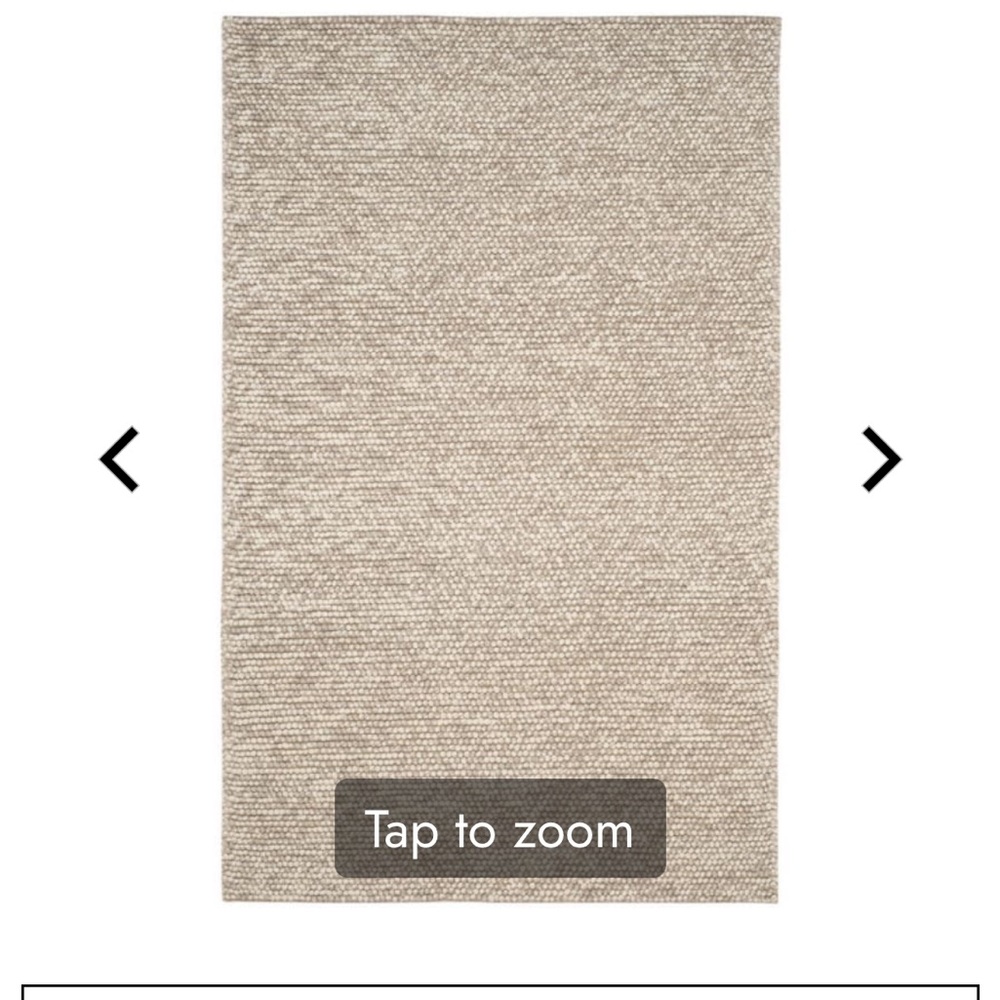 Safavieh Textured Beige Bath Mat